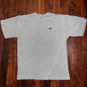 Reebok Men's Heather Gray Short Sleeve Tee